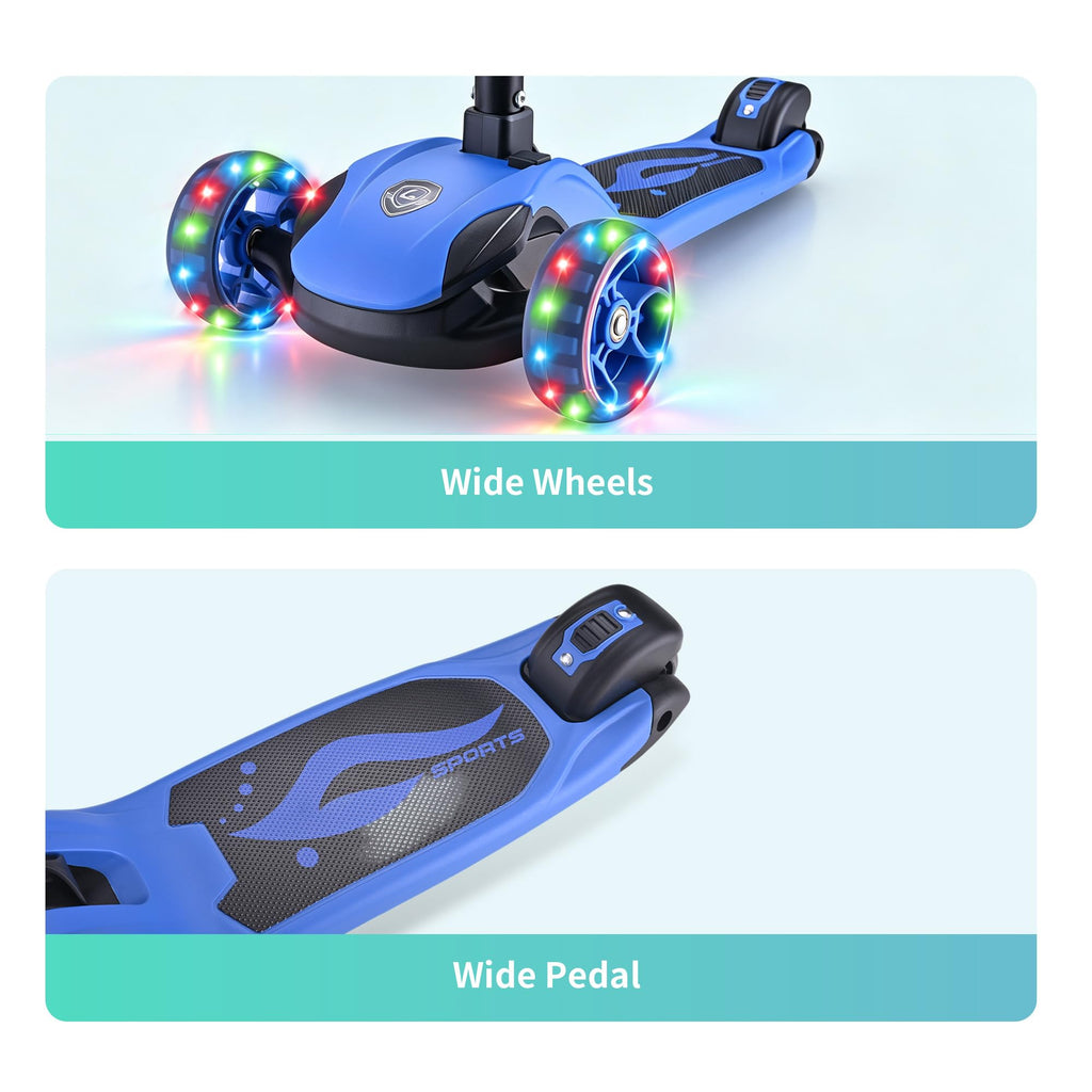 2-in-1 Folding 3 Wheel Kick Scooter X7983