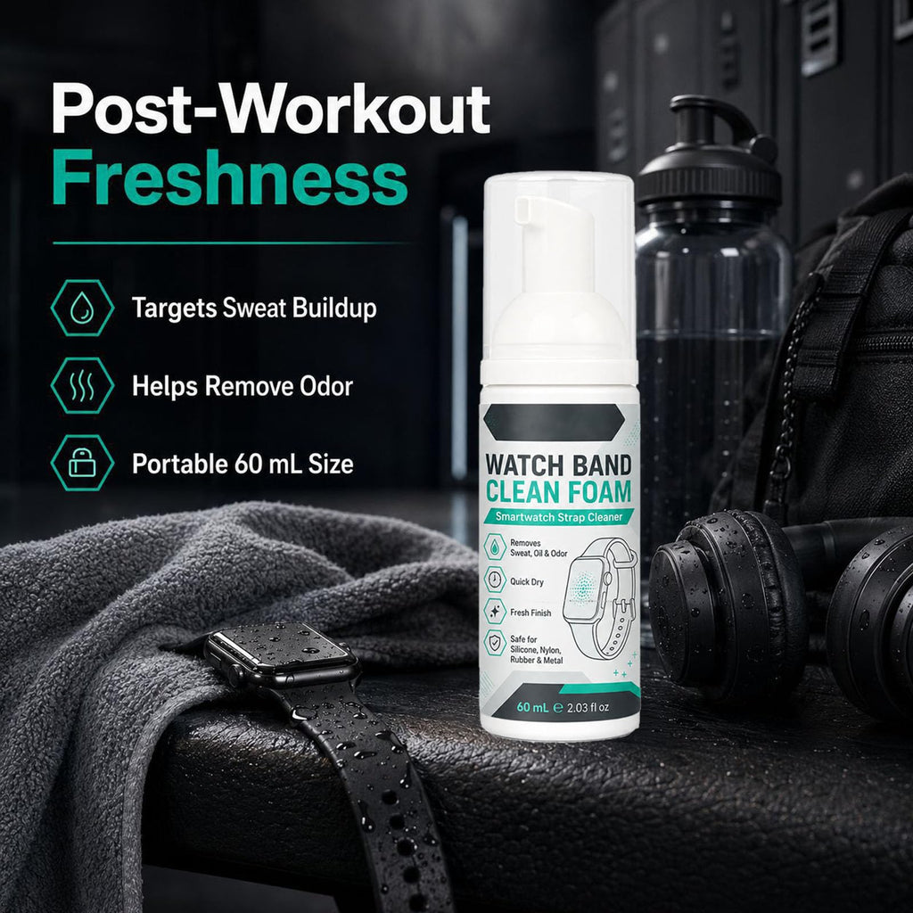 Foam Cleaner Spray for Watch Strap 60ml with Towel A625