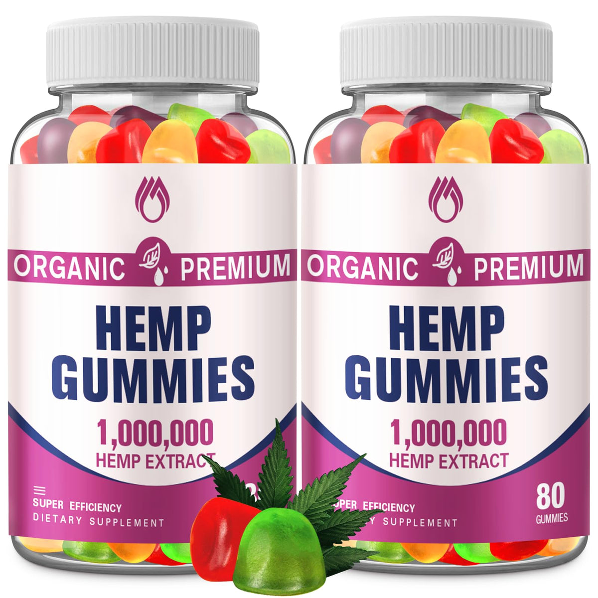 Hemp Gummies High Potency 2 Packs L923499
