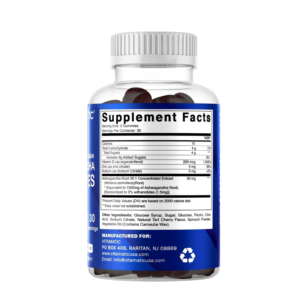 Ashwagandha Gummies 30:1 Extract E789
