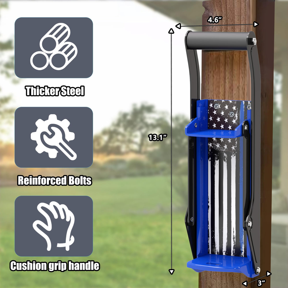 Wall Mounted Can Crusher for 8oz-16oz Cans S866