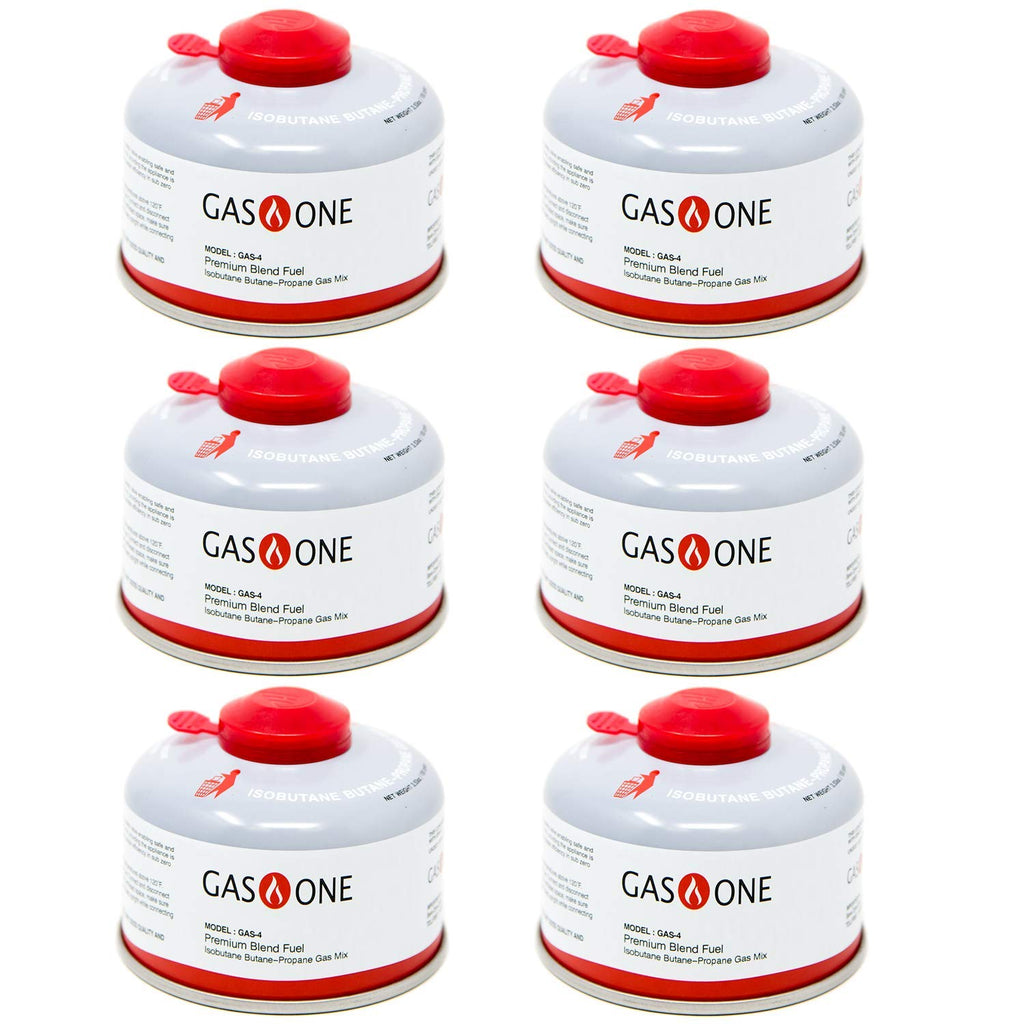 Camping Fuel Isobutane Canister 100gram 6 Pack G82770