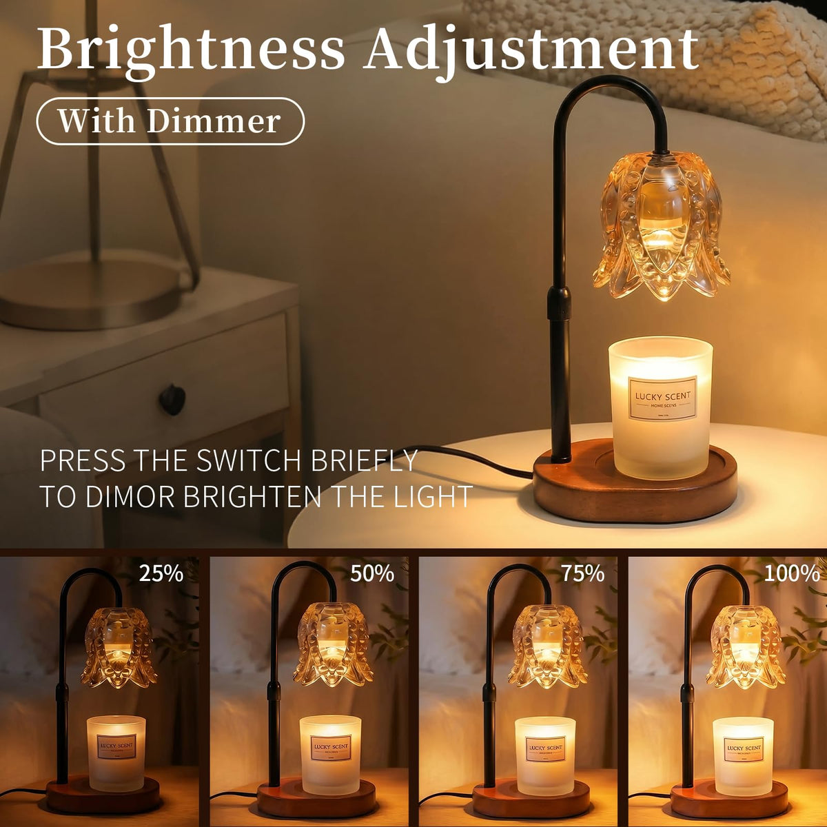 Candle Warmer Lamp with Timer T320212