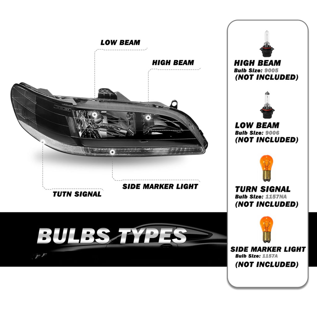 Honda Accord Headlight Assembly M78410