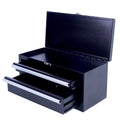 Black Mini Metal Tool Box with Drawers X16443