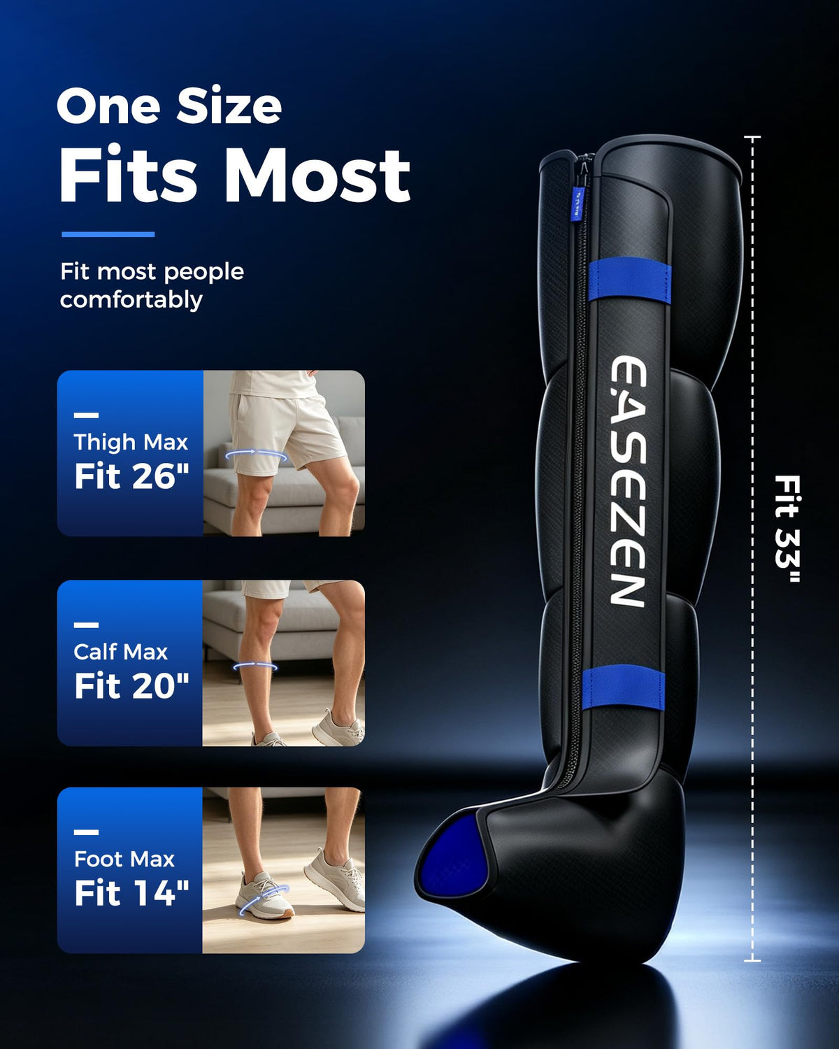 Cordless Leg Compression Massager U184002