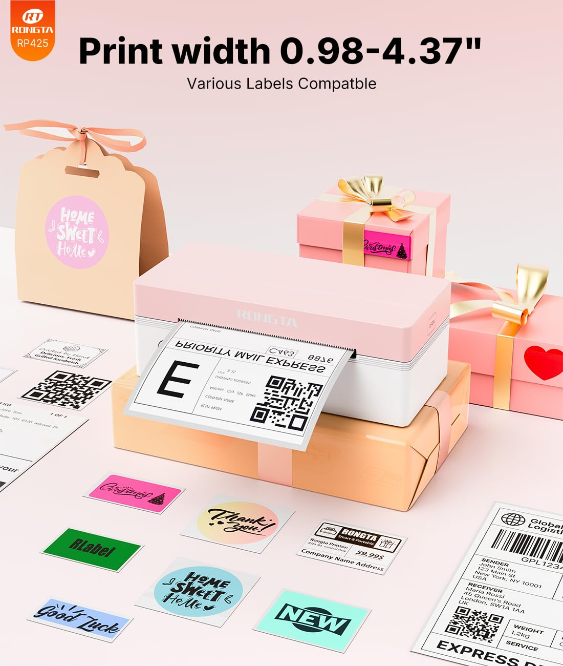 Bluetooth Thermal Label Printer Q207