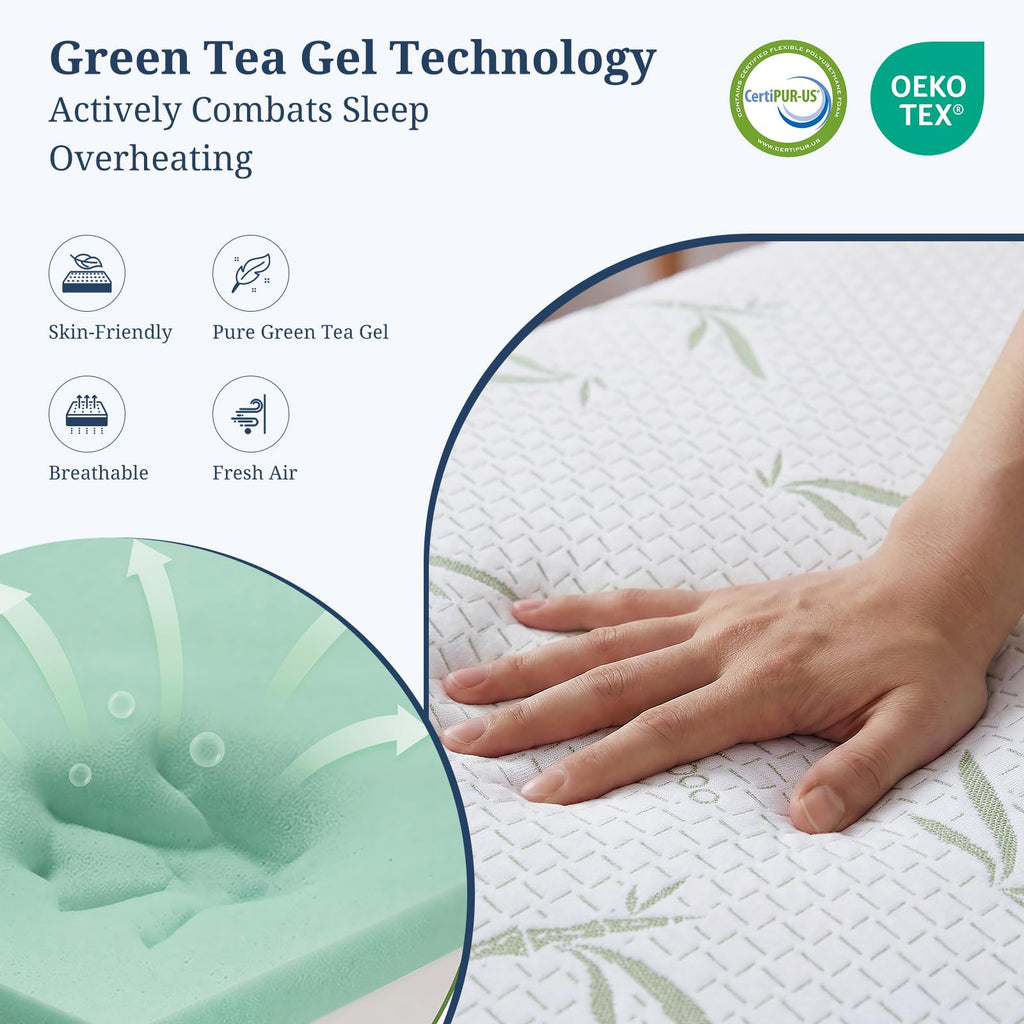 5 Inch Gel Infused Memory Foam Mattress Q561