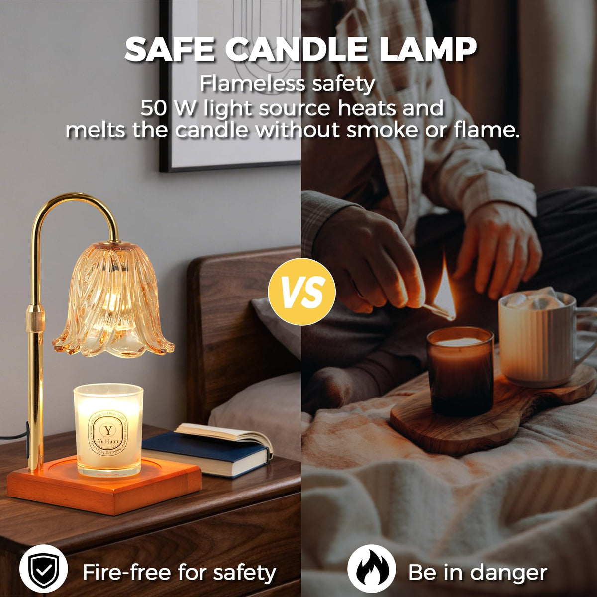 Candle Warmer Lamp with Timer W11933