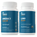 Omega 3 Fish Oil & Lung Health Supplements, 60 Capsules W322