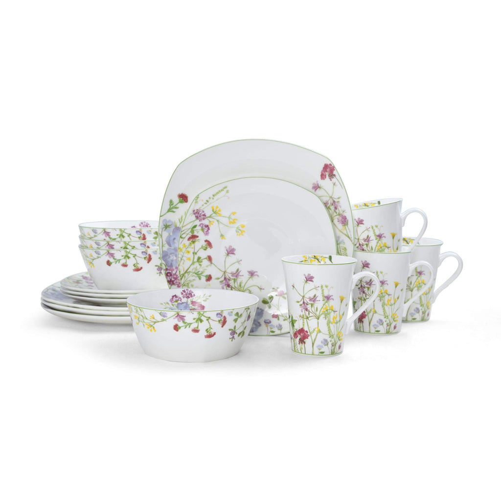 16-Piece Bone China Dinnerware Set Service for 4 O15648