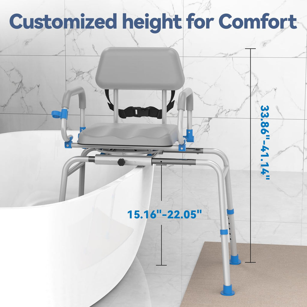 Sliding Shower Chair Tub Transfer Bench V617