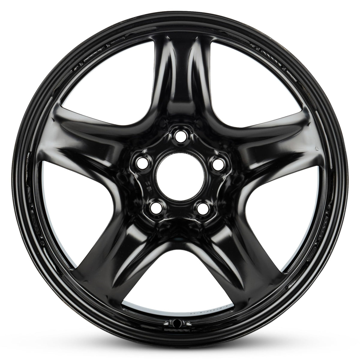17 Inch Painted Black Car Wheel P257563