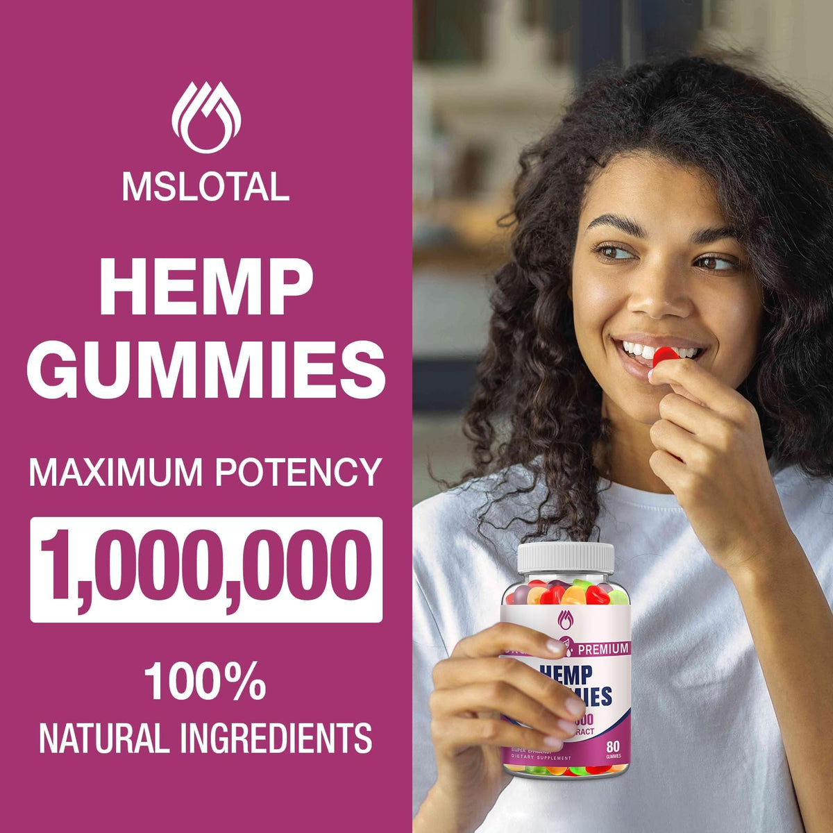 Hemp Gummies High Potency 2 Packs L923499