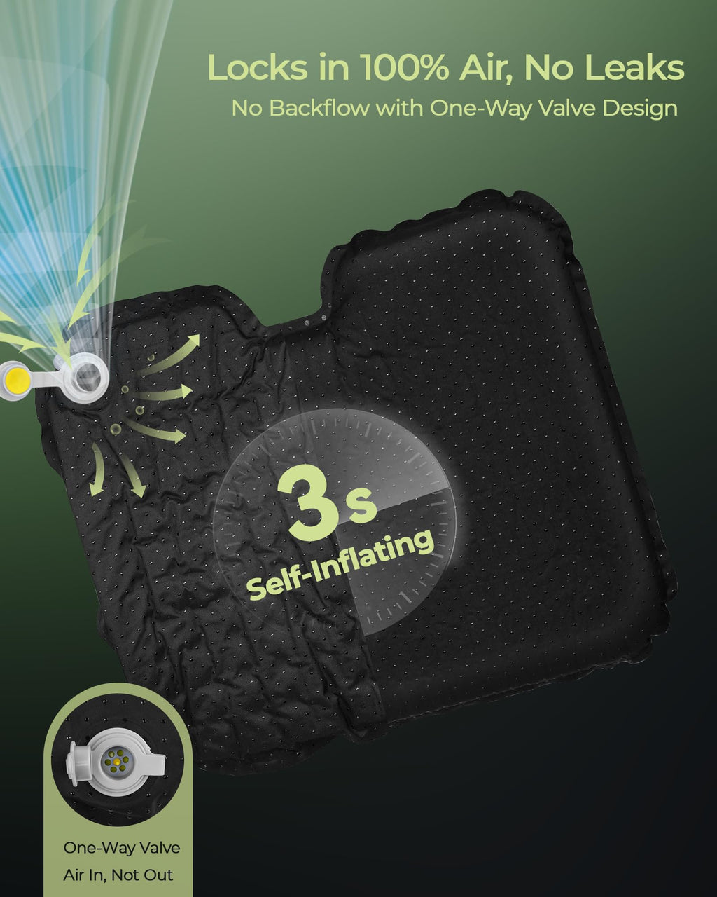 Inflatable Stadium Seat Cushion W9523