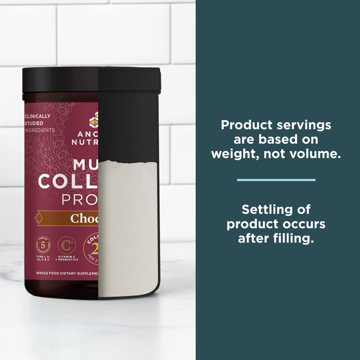 Multi Collagen Protein Hydrolyzed Peptides Chocolate S711