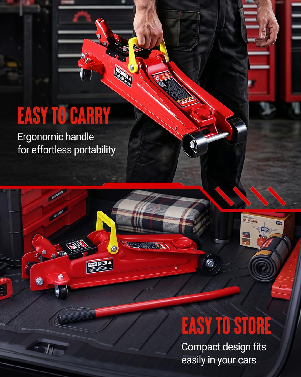 2.5 Ton Hydraulic Trolley Floor Jack W6677