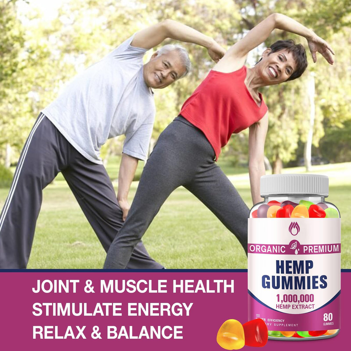 Hemp Gummies High Potency 2 Packs L923499