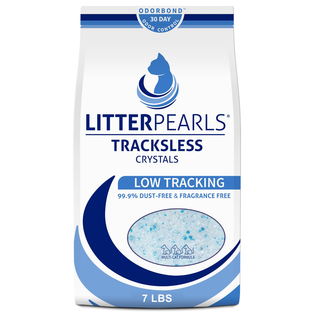 Unscented Non-Clumping Crystal Cat Litter, 7 lb G391814