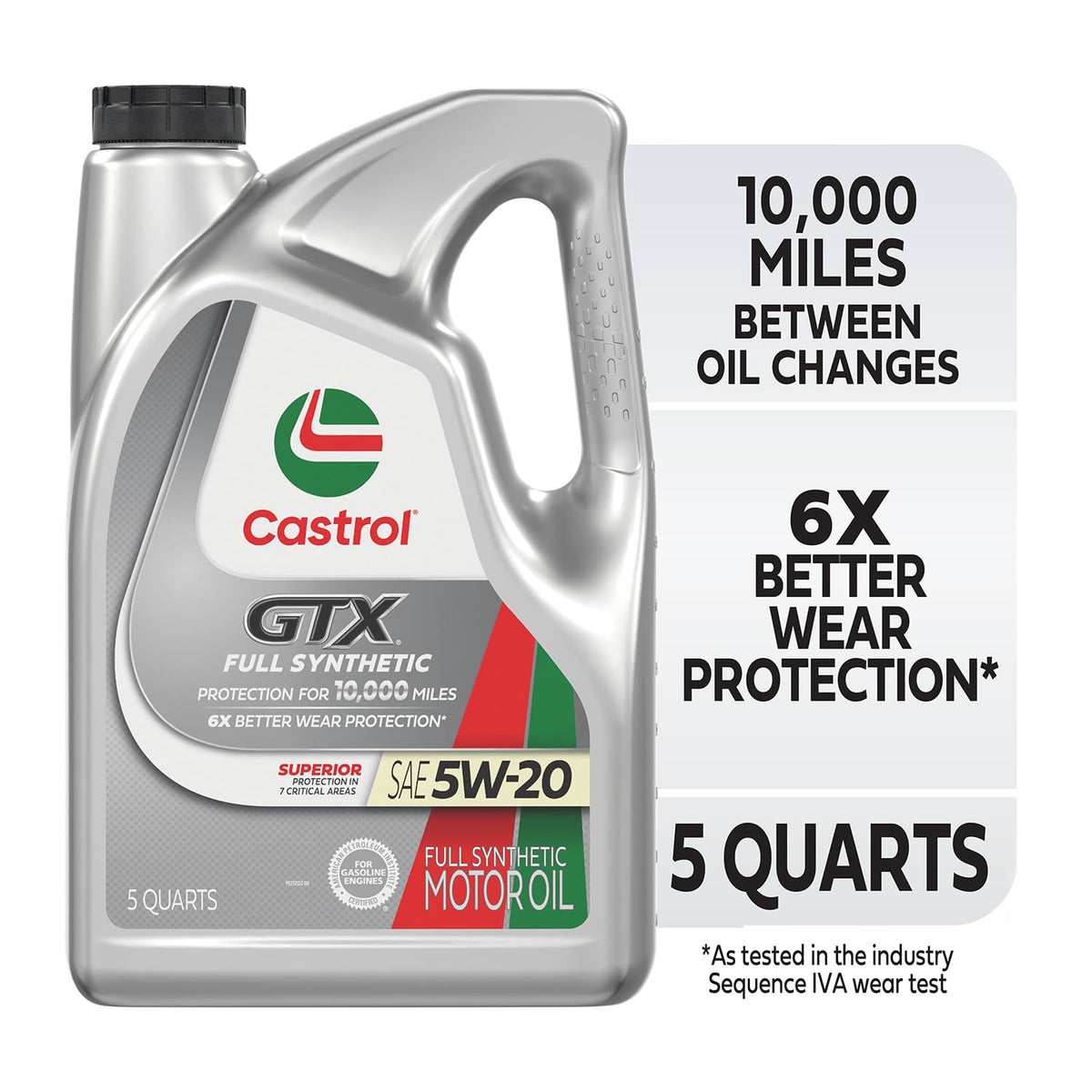 Full Synthetic 5W-20 Motor Oil, 5 Quarts J51037