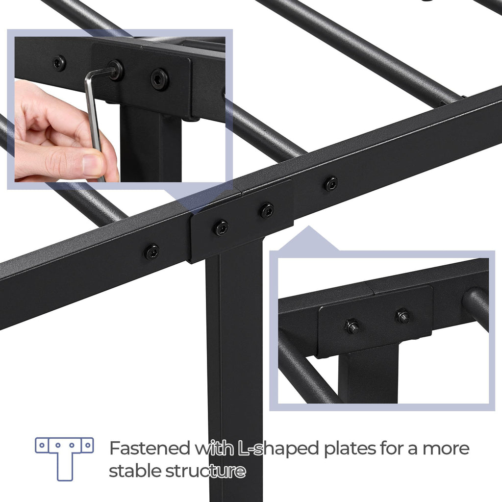Queen Metal Platform Bed Frame A242345
