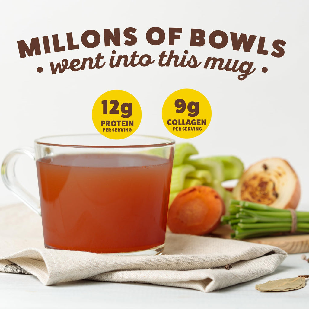 Instant Sipping Bone Broth Mix Beef 0.53 oz Pack of 30 R713397