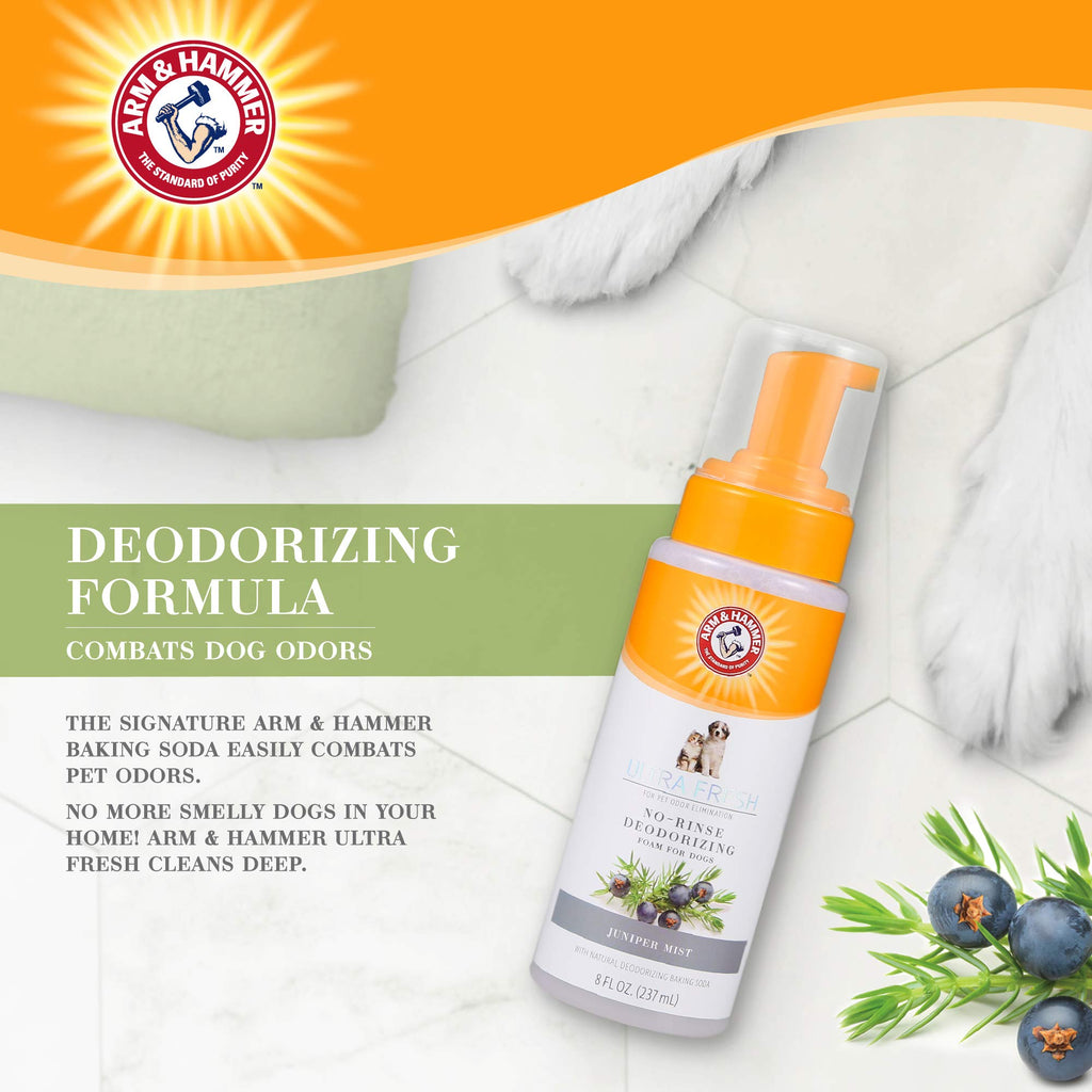 Waterless Dog Shampoo Foam 8 Fl Oz F6165