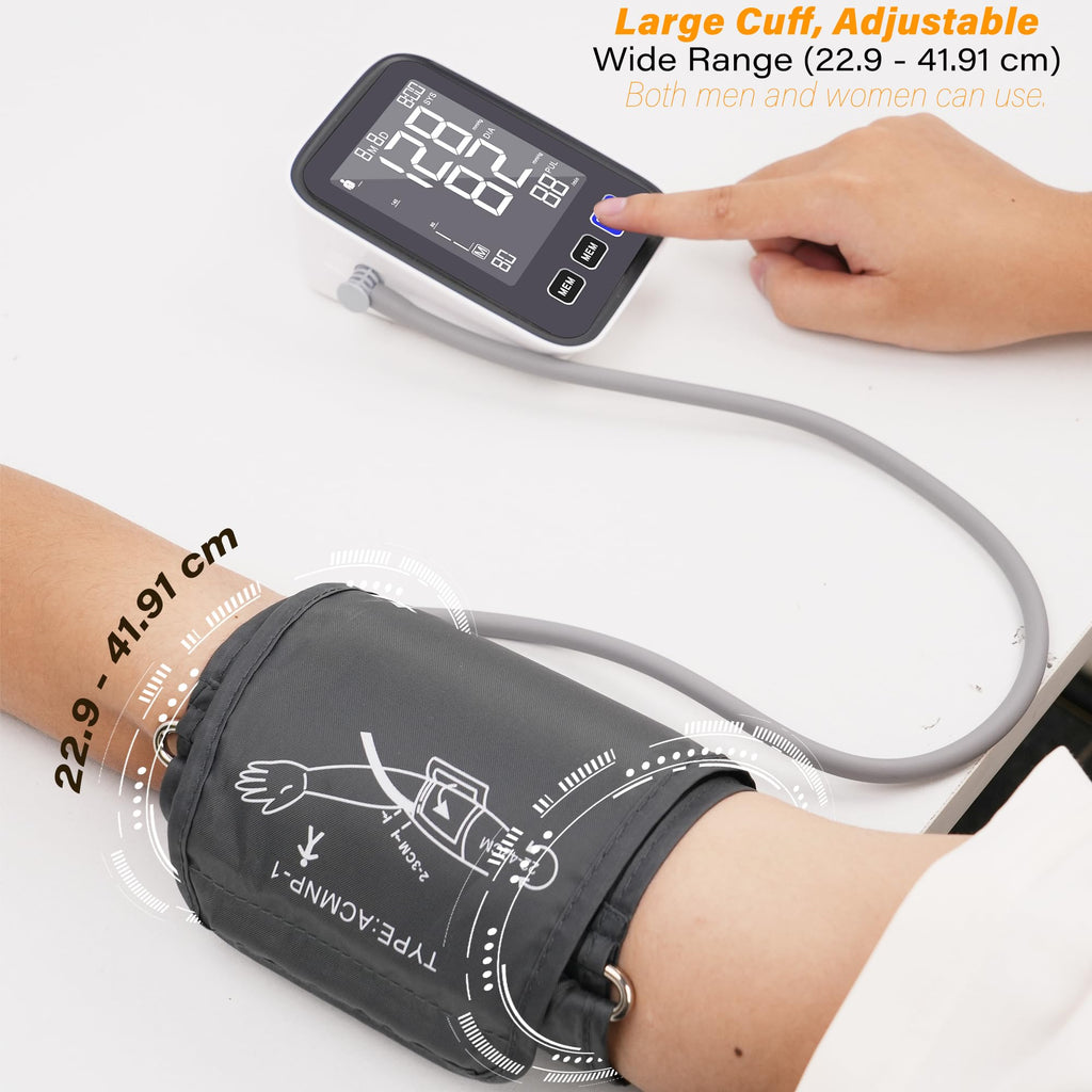 Automatic Upper Arm Blood Pressure Monitor with 8.5"-16.5" Cuff B37073