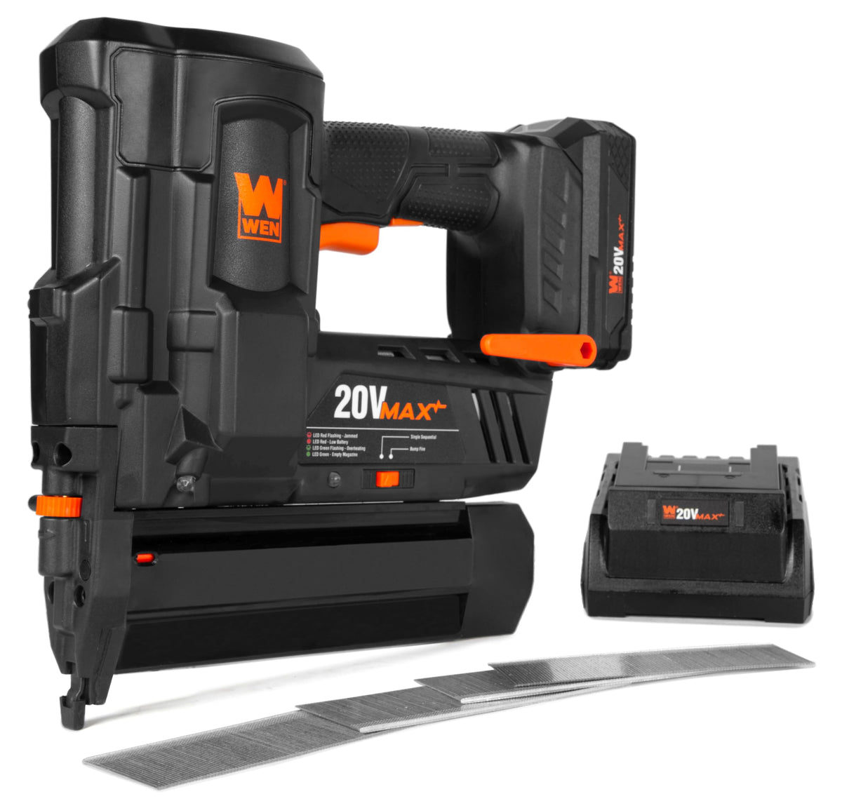 20V Max Cordless 18-Gauge Brad Nailer with Battery and Charger N7923