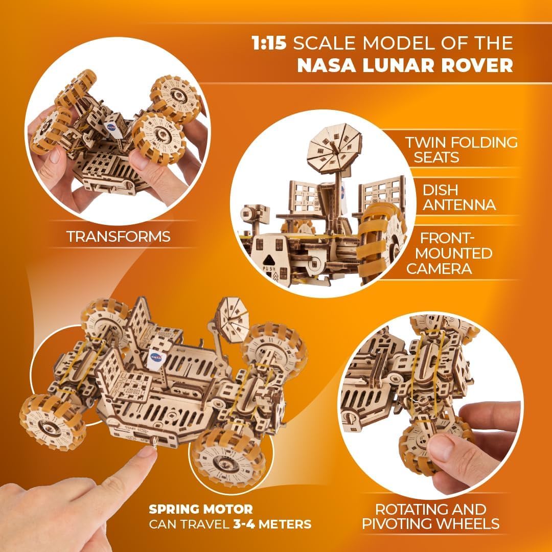3D Wooden Mechanical Puzzle 319-Parts S2347