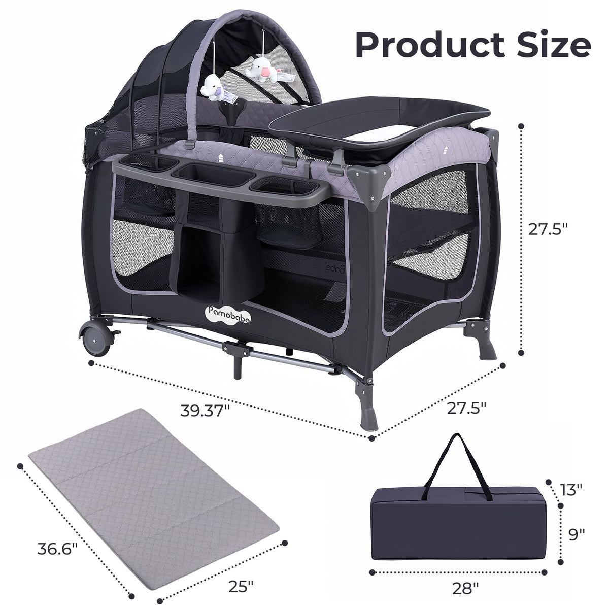 Baby Playard with Canopy R8529