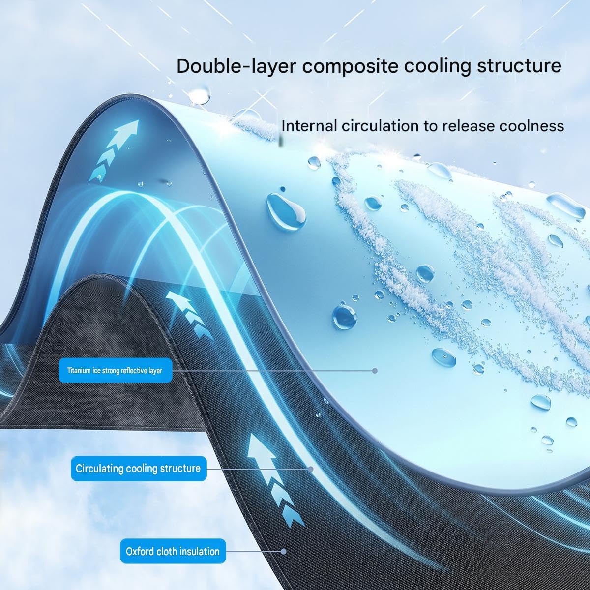 Front Window Sunshade Reflective Foldable T365
