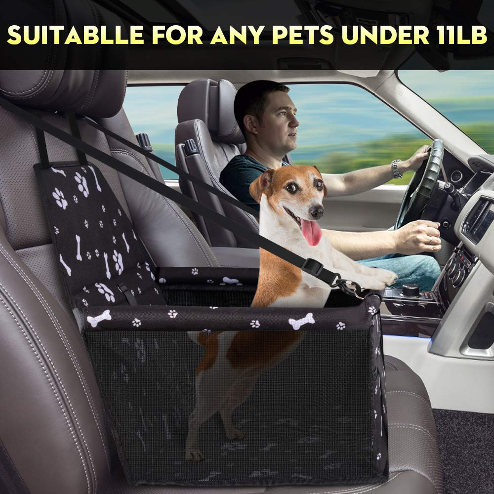 Portable Pet Booster Car Seat with Safety Leash I399