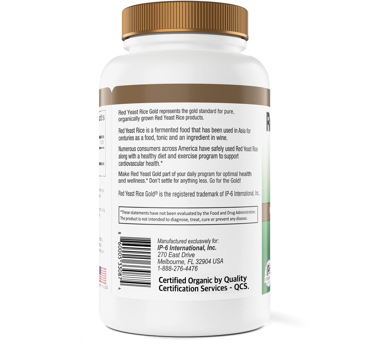 Red Yeast Rice 1200 mg 240 Capsules Y8283