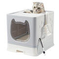 Covered Litter Box with Lid and Scooper X166481