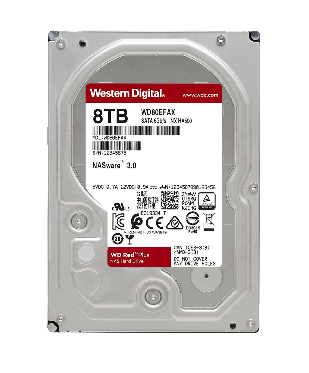 8TB NAS Internal Hard Drive HDD K8735