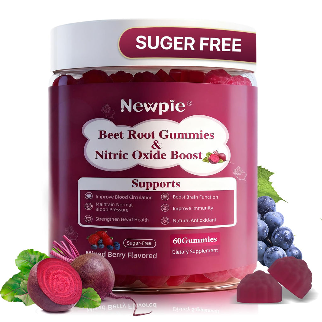 Beet Root Gummies Mixed Berry 60 Chews B3900