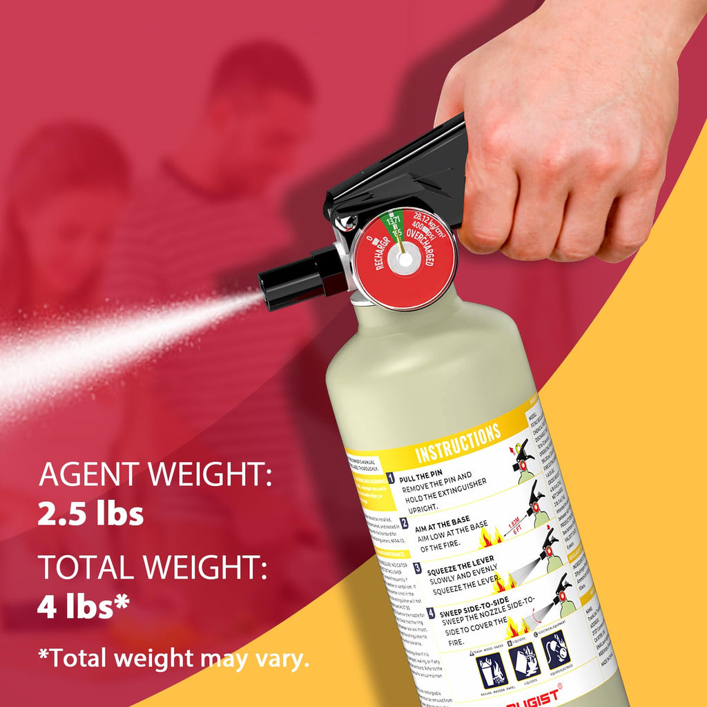 2.5 lb ABC Dry Chemical Fire Extinguisher U15739