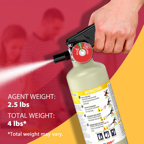 2.5 lb ABC Dry Chemical Fire Extinguisher U15739
