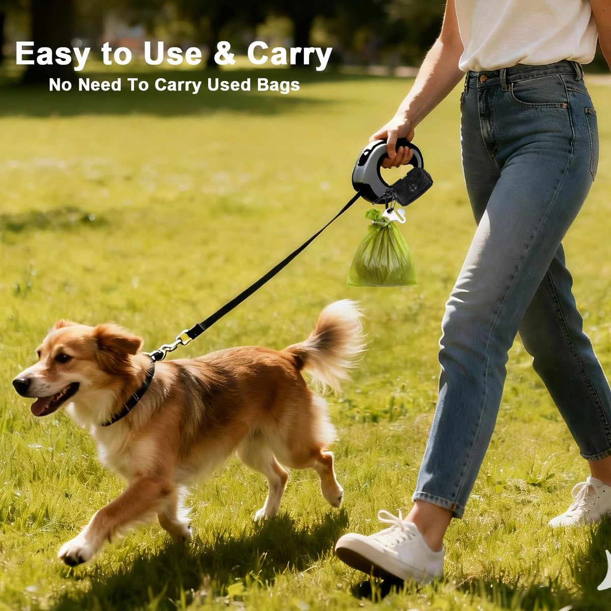 Dog Poop Bag Holder Leash Clip Dispenser S166547
