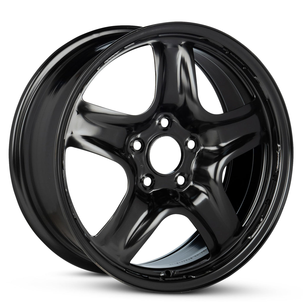 17 Inch Painted Black Car Wheel P257563