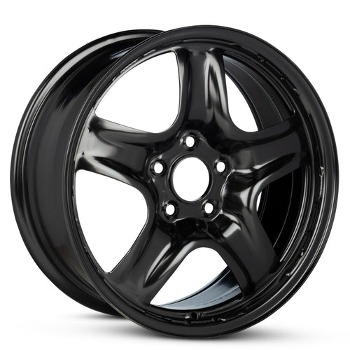 17 Inch Painted Black Car Wheel P257563