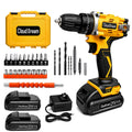 21V Cordless Drill Set with 2 Batteries and Charger Q96790