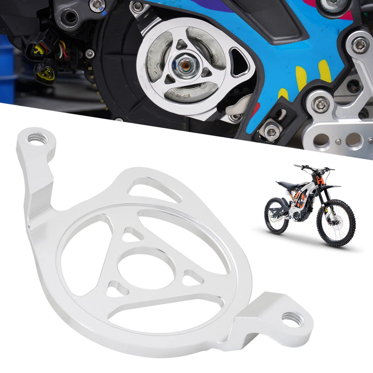 Ventilated CNC Engine Case Guard O1410