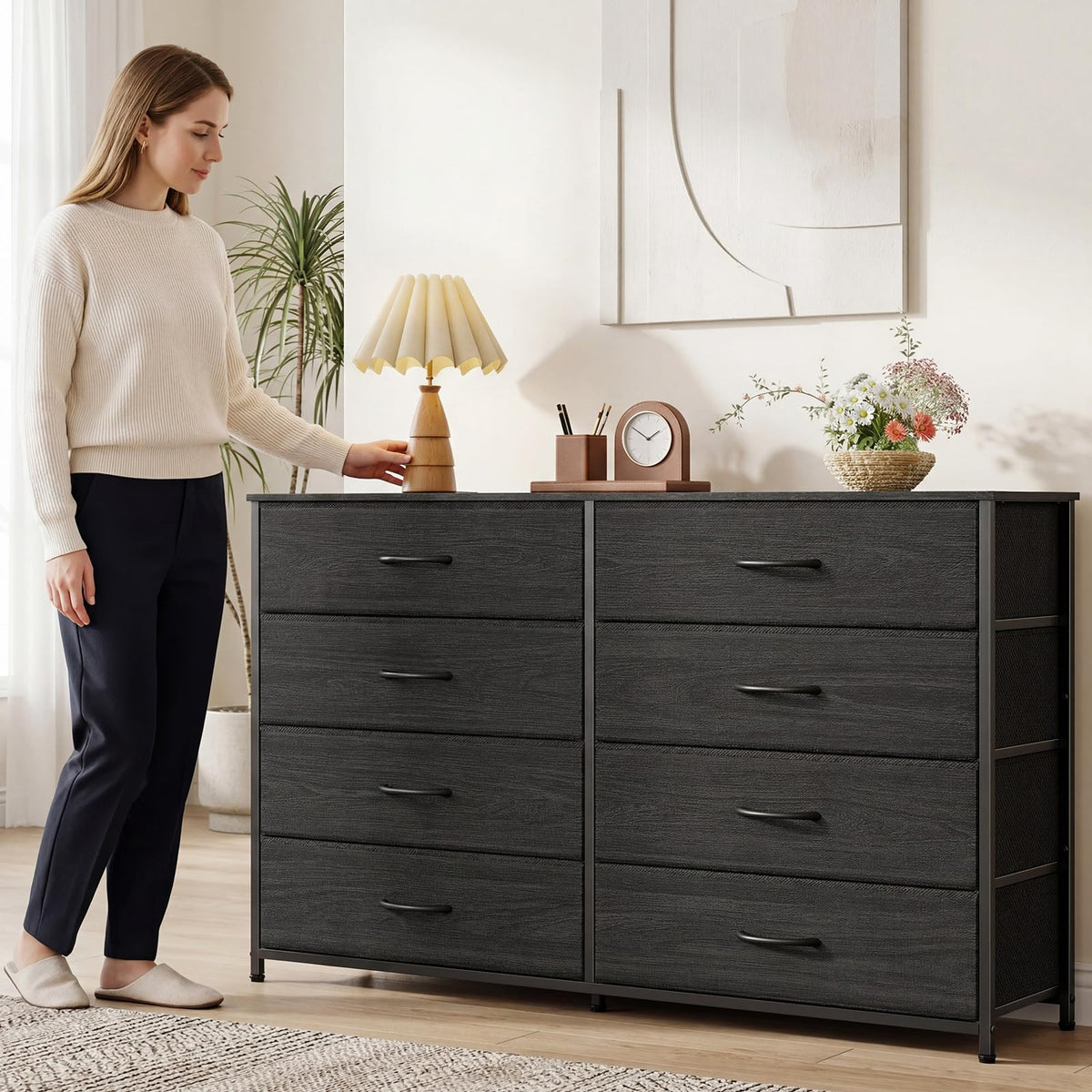 Wide 8 Drawer Dresser V68359