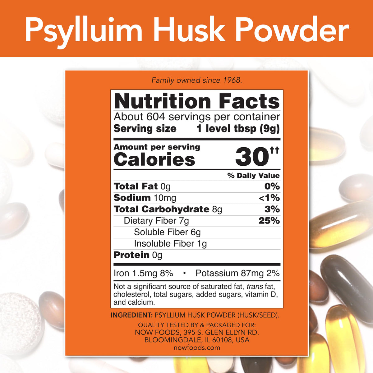 Psyllium Husk Powder Soluble Fiber Y488072