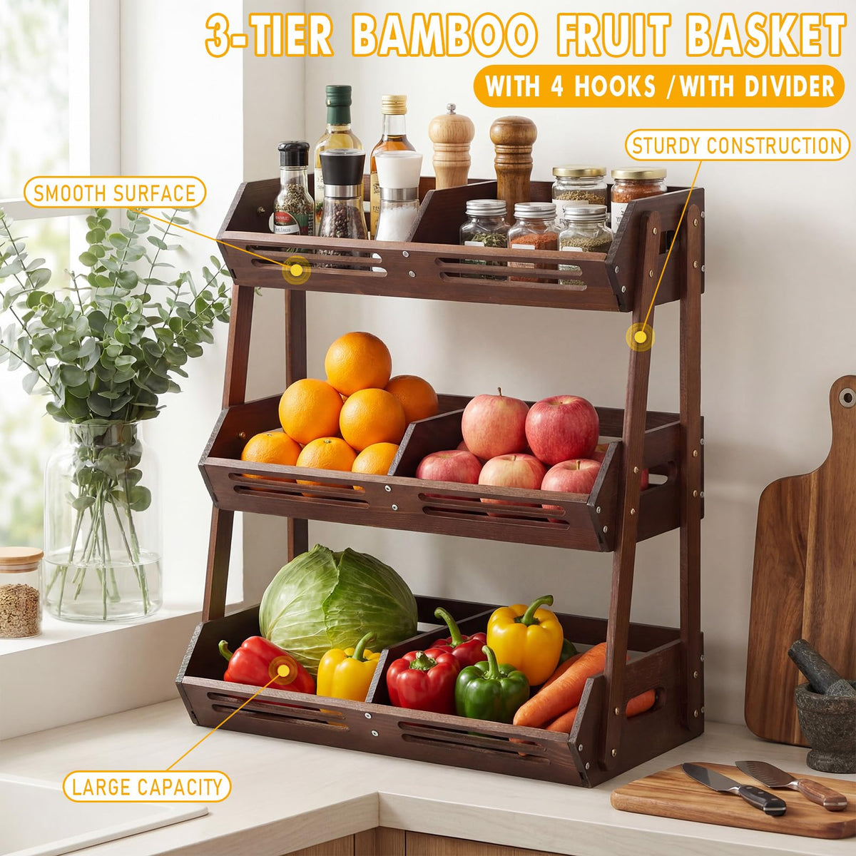 3 Tier Fruit Basket Y441891