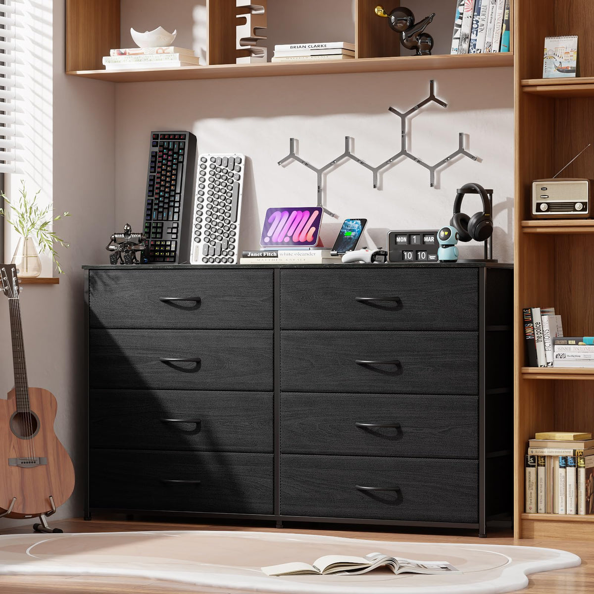 Wide 8 Drawer Dresser V68359