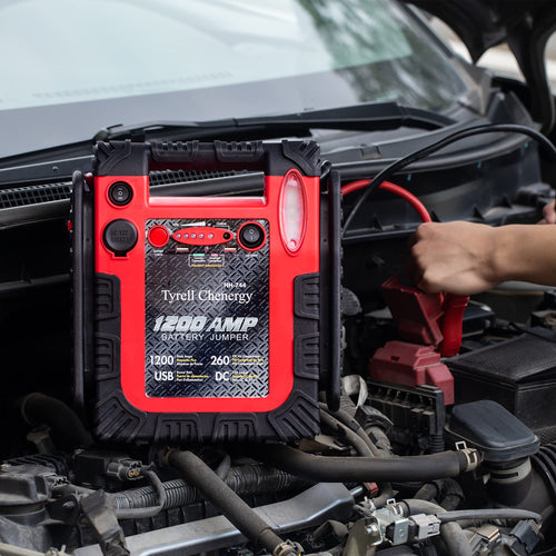 1800A 20000mAh 12V Jump Starter & Portable Air Compressor G4226