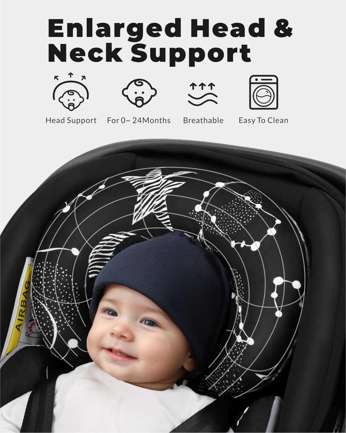 Infant Car Seat Insert with Removable Cushion V184533